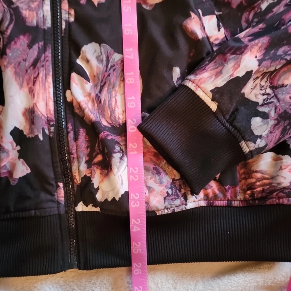 Victoria's Secret Floral Sport Bomber Jacket - Picture 8 of 10